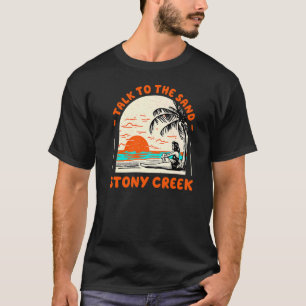 T-shirt Parlez À Sand Stony Creek Beach Connecticut Oce