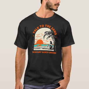 T-shirt Parlez Au Sable Rockaway Beach Queens Ocean New Y