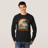 T-shirt Parlez Au Sand St Augustine Beach Floride Océan (Devant entier)