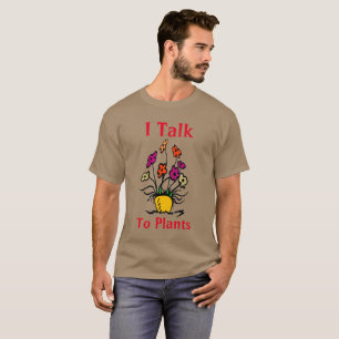 T-shirt Parlez aux planificateurs, ajoutez du texte, T-shi