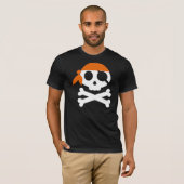 T-shirt Parlez Comme Une Chemise D'Halloween Pirate (Devant entier)