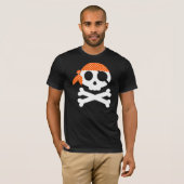 T-shirt Parlez Comme Une Chemise D'Halloween Pirate (Devant entier)