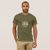 T-shirt Parlez couramment l'EST de l'IRS. 1913 Comptable d (Devant entier)