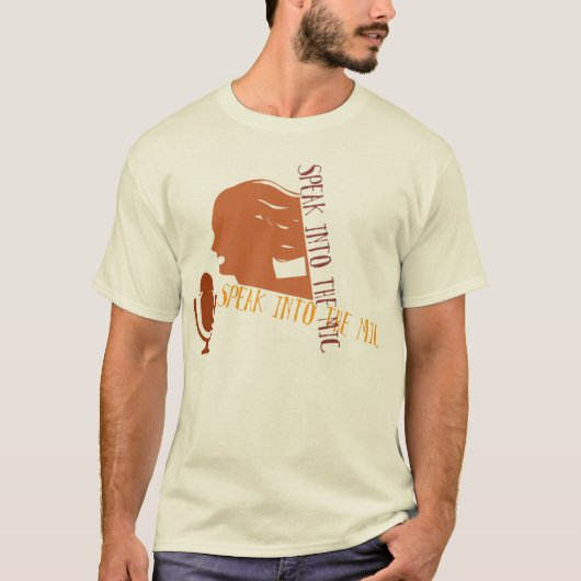 T-SHIRT PARLEZ DANS LA MIC (Devant)