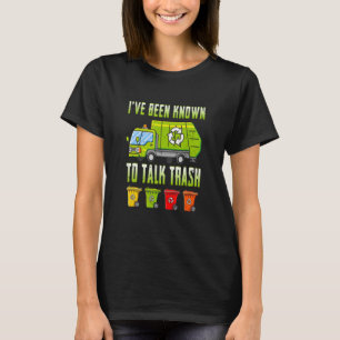 T-shirt Parlez de déchets Camion à ordures pour le travail