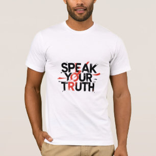 T-shirt Parlez de votre vérité