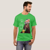 T-shirt Parlez Derbyo Me Cheval amis (Devant entier)