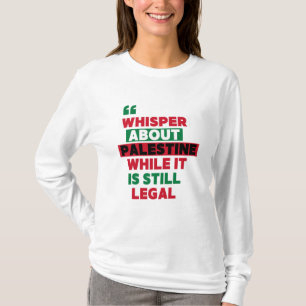 T-SHIRT PARLEZ DU MATÉRIEL PALESTINE