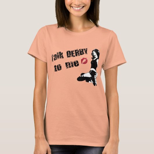 T-shirt parlez-moi de derby (Devant)