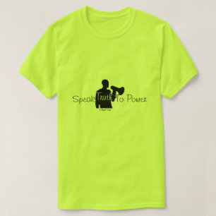 T-shirt Parlez Vérité Au Pouvoir - Une Chemise MisterP