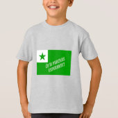 T-shirt Parlez-vous Esperanto? (Devant)