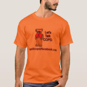 T-shirt Parlons COPD (Devant)