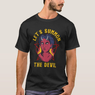 T-shirt Parlons de la sorcellerie du diable Halloween