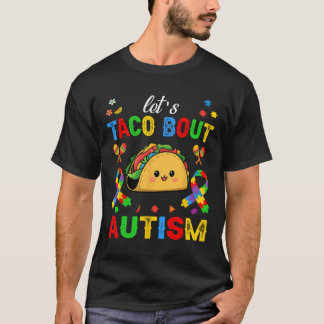T-shirt Parlons Taco De la tenue de sensibilisation à l'au