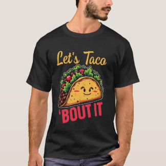 T-shirt Parlons Tacos C'est Drôle Nourriture Mexicaine Tac
