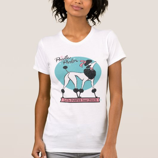 T-shirt Parlure de caniche (Devant)