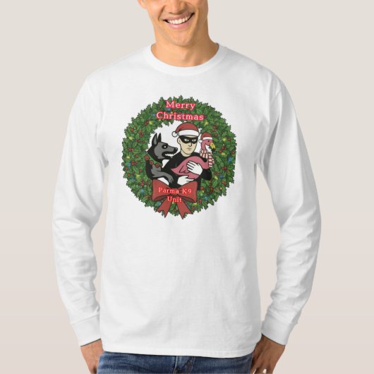 T-SHIRT PARMA K9 NOËL (Devant)