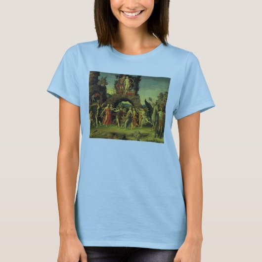 T-shirt Parnassus, Mars et Vénus par Andrea Mantegna (Devant)