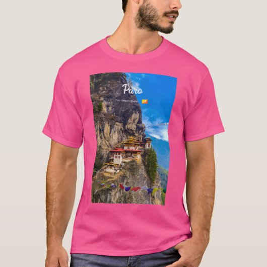 T-shirt Paro Bhutan (Devant)