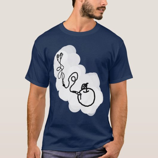 T-shirt Parodie d'Apple IPod (Devant)
