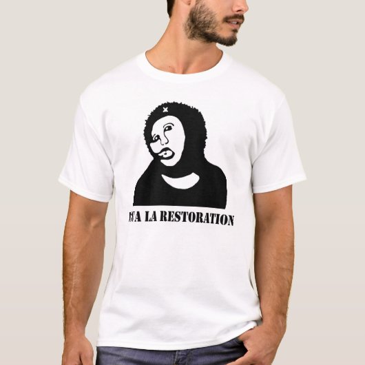 T-shirt Parodie de Che Guevara du fresque espagnol (Devant)
