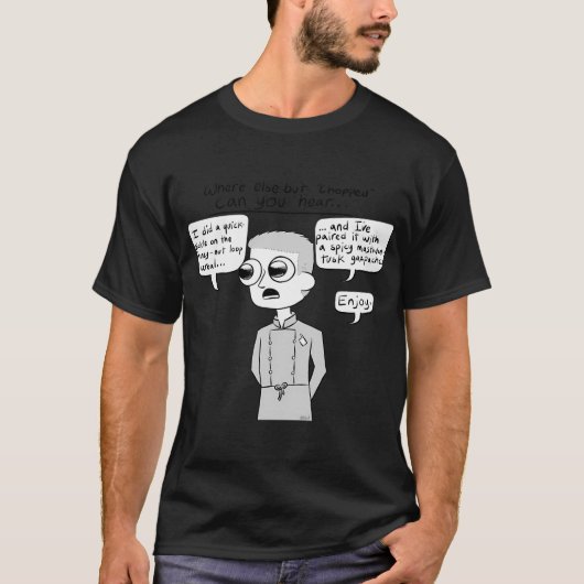 T-shirt Parodie de Chopped (Devant)