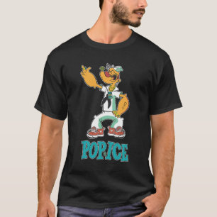 T-shirt Parodie de Popeye Vintage des années 1990