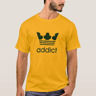 T-shirt Parodie d'intoxiqué de saab d'OG dans bleu-foncé