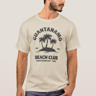 T-shirt Parodie du club de plage de Guantanamo, GITMO Paro