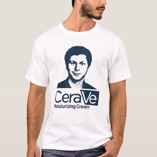T-Shirt Parodie Michael CeraVe Pochoir (Devant)