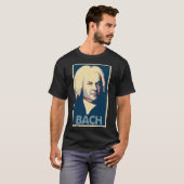 T-shirt Parodie politique d'affiche de Johann Sebastian (Devant entier)