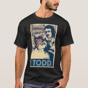 T-shirt Parodie politique d'affiche de Sweeney Todd