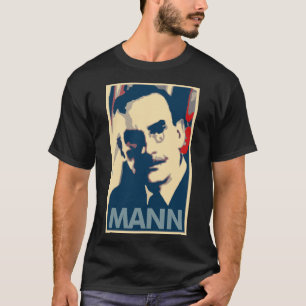 T-shirt Parodie politique d'affiche de Thomas Mann