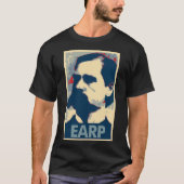 T-shirt Parodie politique d'affiche de Wyatt Earp (Devant)
