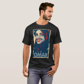 T-shirt Parodie politique d'affiche d'Ilhan Omar (Devant entier)
