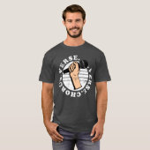 T-shirt Parole Refrain Parole Microphone drôle (Devant entier)