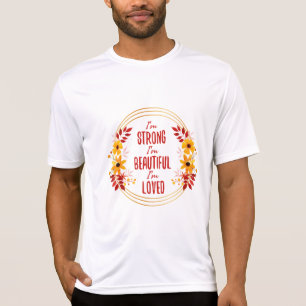 T-shirt Paroles de motivation reconnaissantes pour la réus