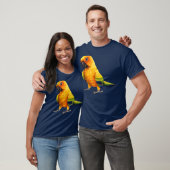 T-shirt Parrain mignon Sun Conure (Unisexe)
