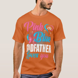 T-shirt Parrain Rose Ou Bleu Vous Aime Genre Bébé Revea