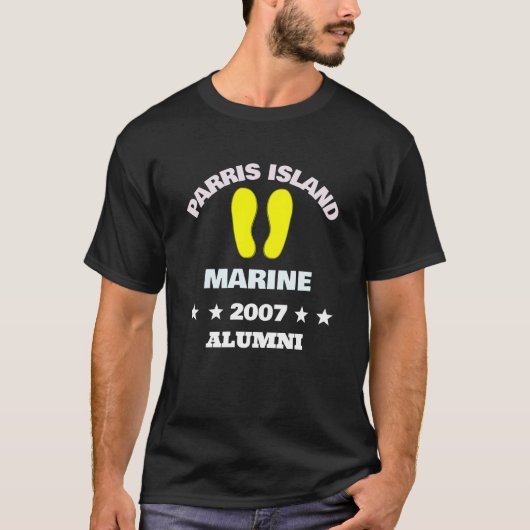 T-SHIRT PARRIS ISLAND ALUMNI 07 (Devant)