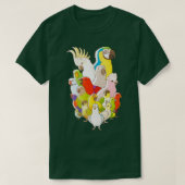 T-shirt Parrot (Design devant)