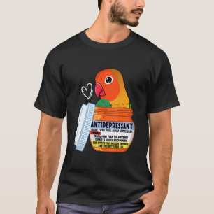 T-shirt Parrot Antidépresseur Ier Fischers Lovebird