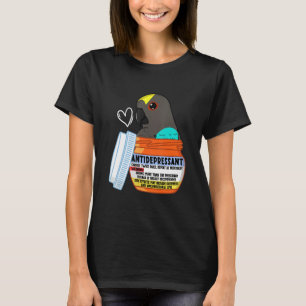 T-shirt Parrot Antidépresseur Ier Meyers Parrot