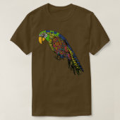 T-shirt Parrot coloré (Design devant)