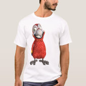 T-shirt parrot comic (Devant)