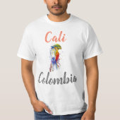 T-shirt Parrot de Cali Colombie (Devant)