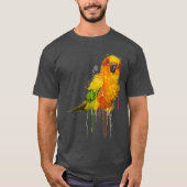 T-shirt Parrot de conure mignonne Sun Conure (Devant)
