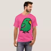 T-shirt Parrot d'Eclectus Masculin Chubby (Devant entier)