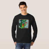 T-shirt Parrot & Dragon Reflection I Fischers Lovebird (Devant entier)