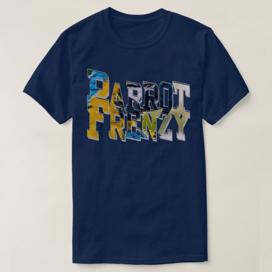 T-shirt Parrot Frenzy (Design devant)
